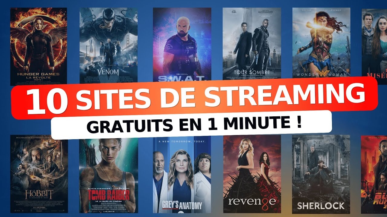 10 Sites pour Regarder des Films & Séries Gratuitement (en 1 minute) • 100% Légal