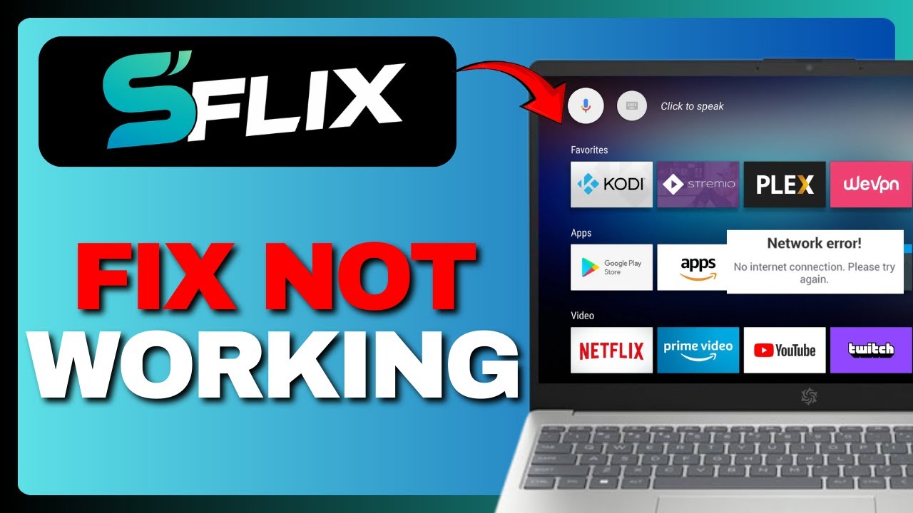 How To Fix SFlix Not Working (Full Guide) 2025!