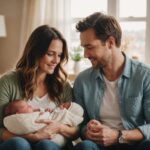 Congé supplémentaire de naissance : ce qui change pour les parents au 1er juillet 2026 Parents avec leur nouveau-né à la maison