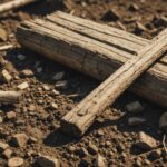 Outils en bois de 430 000 ans découverts en Grèce : la découverte qui bouscule l’histoire de l’humanité Fouille archéologique d'un ancien outil en bois dans un sol gorgé d'eau