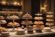 Meilleur pâtissier du monde : Benoît Castel reste fidèle à ses boutiques de l’est parisien Comptoir de pâtisserie artisanale française avec viennoiseries et gâteaux