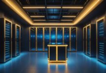 Informatique quantique : Quantinuum et Oracle s’associent pour l’apporter sur le cloud Illustration d'un ordinateur quantique dans un centre de données cloud moderne