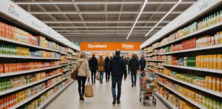 Shopping 2026 : pourquoi le magasin physique résiste à la crise du pouvoir d’achat Rayon de magasin physique avec des clients faisant leurs achats