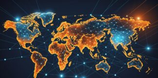 Confiance dans les médias : l’intelligence artificielle s’impose malgré la méfiance des lecteurs Illustration abstraite représentant la confiance dans l'information mondiale à l'ère de l'intelligence artificielle