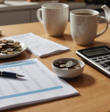 Livret A, électricité, rentrée scolaire : ce qui change en août 2026 Livret d'épargne, calculatrice et pièces sur une table, illustration des changements de budget d'août 2026