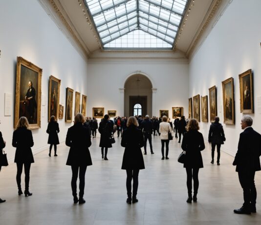 Kerry James Marshall s’installe enfin à Paris : l’exposition événement du Musée d’Art Moderne Salle d'exposition du Musée d'Art Moderne de Paris avec de grandes peintures figuratives