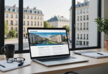 Idealista débarque en France pour bousculer le marché des portails immobiliers Illustration d'un portail immobilier en ligne consulté sur un ordinateur, symbole de l'arrivée d'Idealista sur le marché français