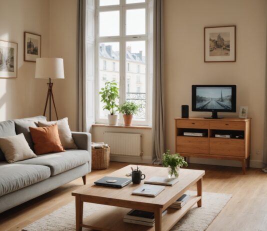 Comparatif internet : bien choisir son abonnement box sans se tromper Routeur wifi et ordinateur portable dans un salon lumineux, comparatif internet