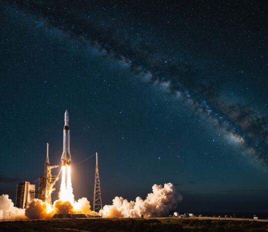 FLEX et Sentinel-3C : deux satellites européens partis observer la santé de la planète Fusée Vega-C décollant de nuit avec des satellites d'observation de la Terre