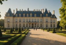Pass Patrimoine : un abonnement pour financer l’entretien des monuments français Château français emblématique du réseau du Pass Patrimoine, entouré de jardins