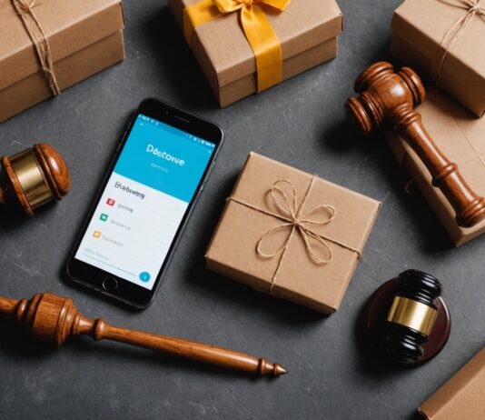 Shein sanctionnée : ce que lui reprochent vraiment les autorités françaises Colis de commerce en ligne et smartphone symbolisant les droits des consommateurs en e-commerce