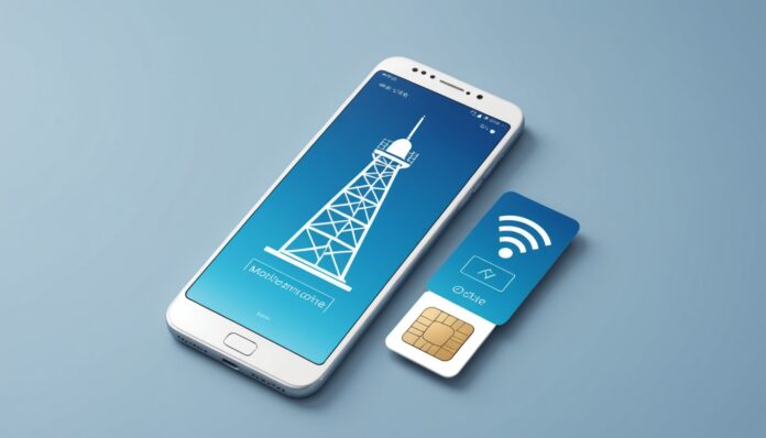 Choisir son forfait sans engagement Smartphone et réseau mobile, illustration d'un forfait sans engagement