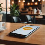 Site de rencontre : comment bien le choisir sans se tromper Smartphone affichant une conversation de messagerie, illustration guide site de rencontre
