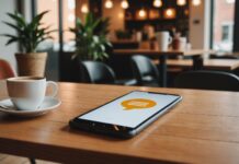 Site de rencontre : comment bien le choisir sans se tromper Smartphone affichant une conversation de messagerie, illustration guide site de rencontre