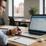 CPF : comment bien utiliser son compte de formation Adulte consultant des formations en ligne sur un ordinateur portable