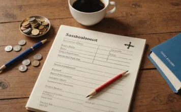 Livret A : la collecte redevient positive après la hausse du taux à 1,7 % Livret d'épargne français avec pièces de monnaie, illustration économie