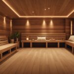 Sauna, relaxation, squash : le sport en entreprise change de visage Salle de bien-être en entreprise avec sauna et espace de relaxation