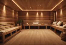Sauna, relaxation, squash : le sport en entreprise change de visage Salle de bien-être en entreprise avec sauna et espace de relaxation