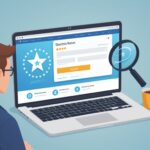 Faux avis en ligne : comment la DGCCRF traque les arnaques à la réputation Illustration d'une personne analysant des avis clients en ligne pour repérer les faux avis