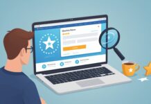 Faux avis en ligne : comment la DGCCRF traque les arnaques à la réputation Illustration d'une personne analysant des avis clients en ligne pour repérer les faux avis