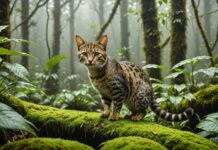 Leopardus tilcayo, la nouvelle espèce de félin qui fait sensation en 2026 Leopardus tilcayo, nouvelle espèce de félin sauvage découverte en Bolivie, dans son habitat de forêt de nuages