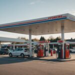 Aides au carburant 2026 : ce qui change pour les automobilistes face à la pénurie Pompes à carburant dans une station-service française en pleine journée
