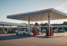 Aides au carburant 2026 : ce qui change pour les automobilistes face à la pénurie Pompes à carburant dans une station-service française en pleine journée