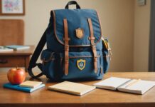 Assurance scolaire : ce qu’elle couvre vraiment, et comment bien la choisir Cartable et fournitures scolaires symbolisant la protection de l'enfant à l'école