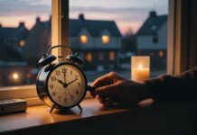 Changement d’heure 2026 : pourquoi ce passage à l’heure d’hiver est le plus précoce depuis 2020 Réveil analogique dont les aiguilles sont reculées au moment du changement d'heure d'hiver