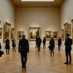 Mary Cassatt à Orsay : l’indépendante de l’impressionnisme enfin mise en lumière Intérieur de galerie de musée avec tableaux impressionnistes