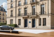 Bail de location : la clause qui change tout pour propriétaires et locataires Illustration générée par IA d'un immeuble résidentiel et d'un contrat de bail de location