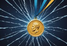 Prix Nobel 2026 : pourquoi l’optogénétique et les neutrinos ont été récompensés Illustration éditoriale de la semaine des prix Nobel 2026, médaille dorée, neurone lumineux et trace de neutrino