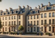 Taxe foncière : pourquoi la facture s’est envolée en vingt ans Illustration générée par IA : maisons françaises et hausse de la taxe foncière
