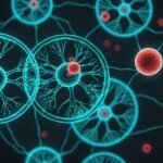 Rajeunissement cellulaire : comment des chercheurs ont effacé 60 ans d’âge biologique Illustration générée par IA d'un laboratoire de biotechnologie représentant le rajeunissement cellulaire